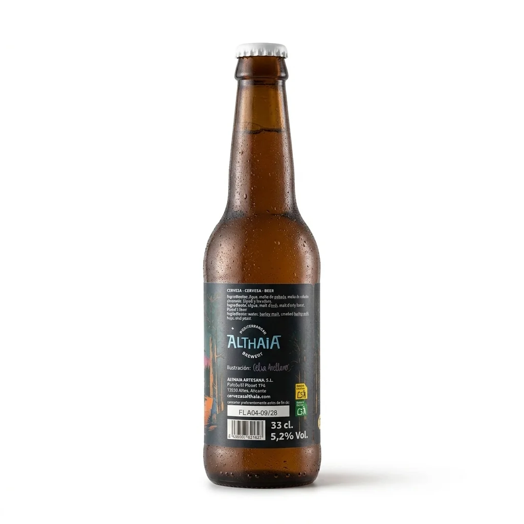 althaia flama lager ahumada ingredientes