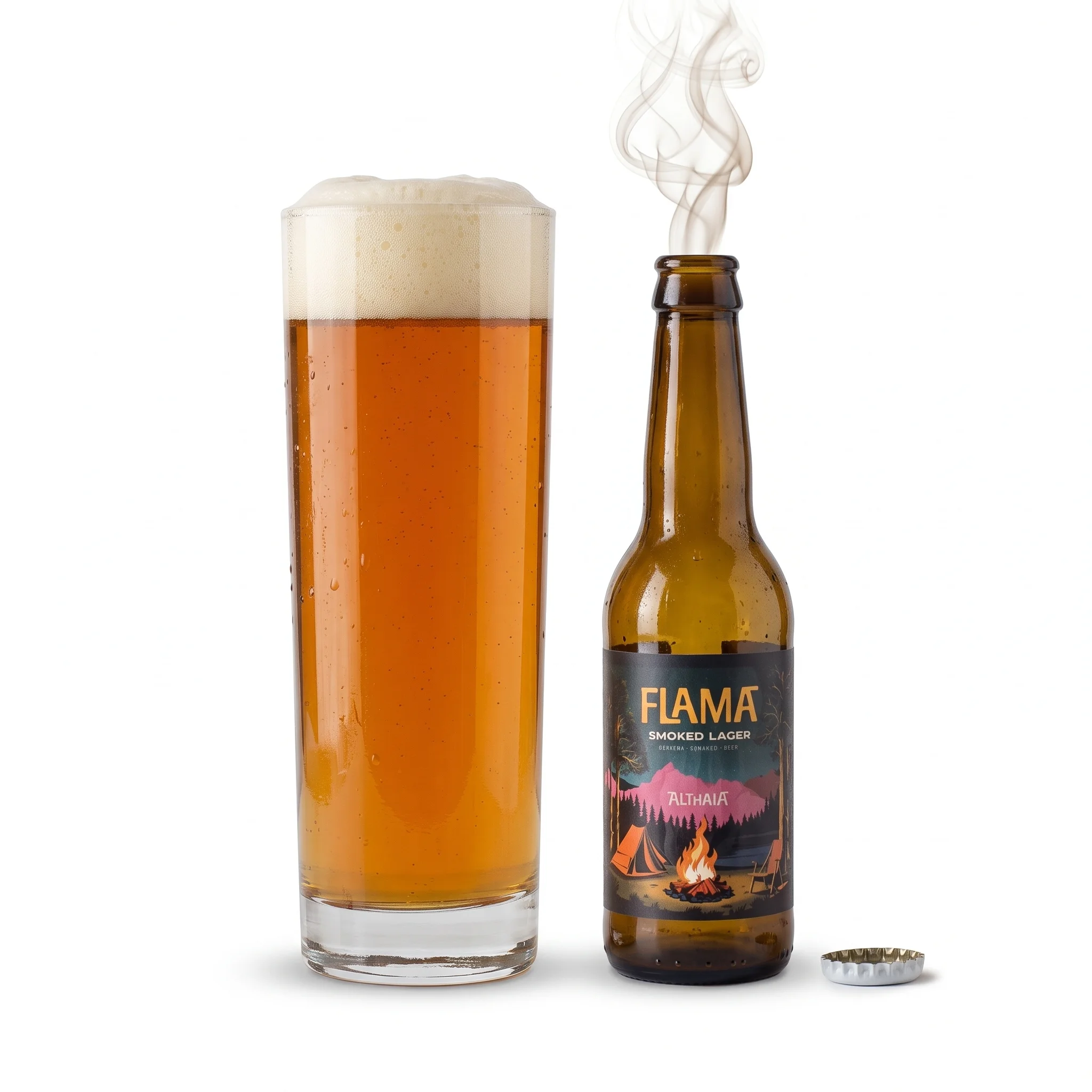 althaia flama lager ahumada vaso