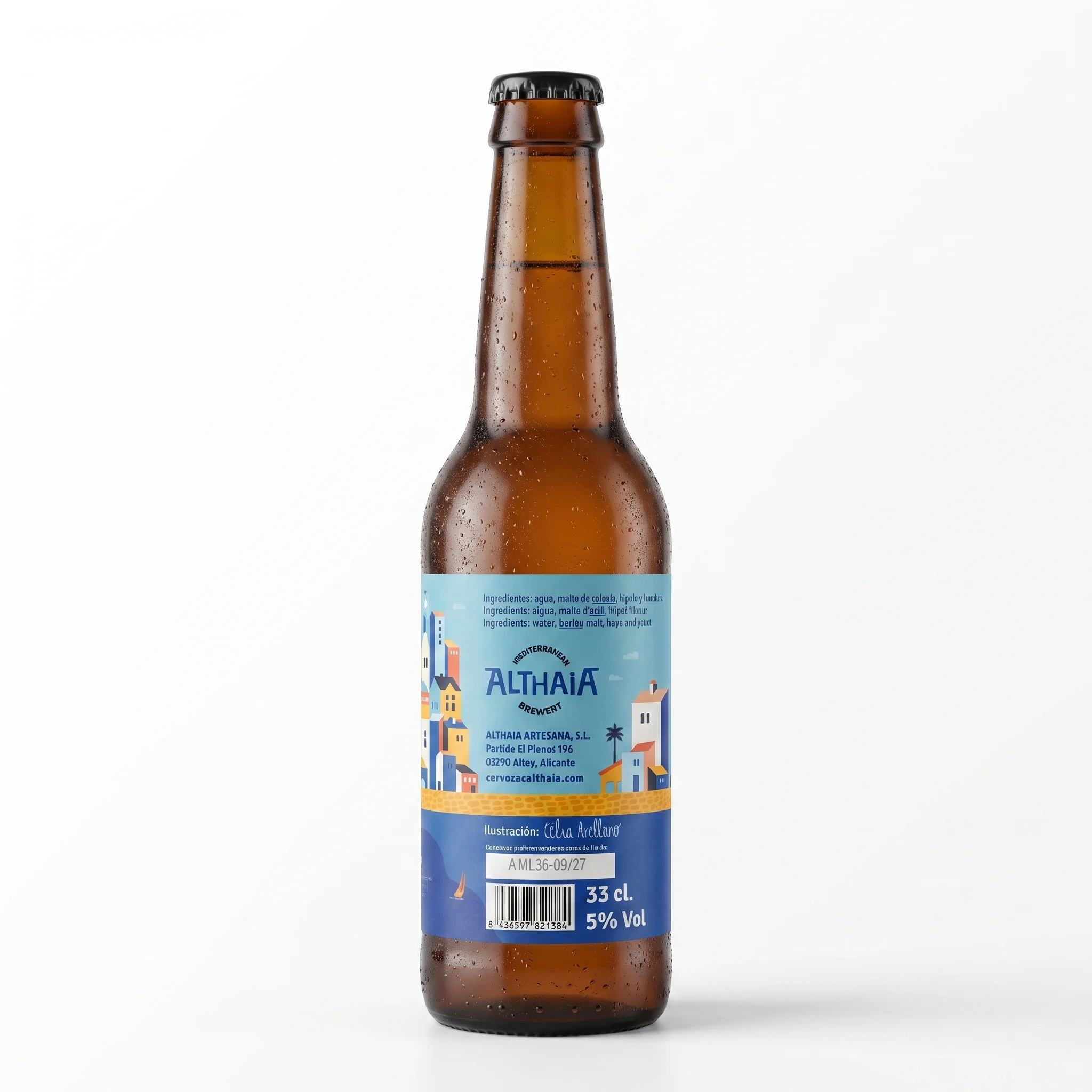 Althaia mediterranean lager ingredientes