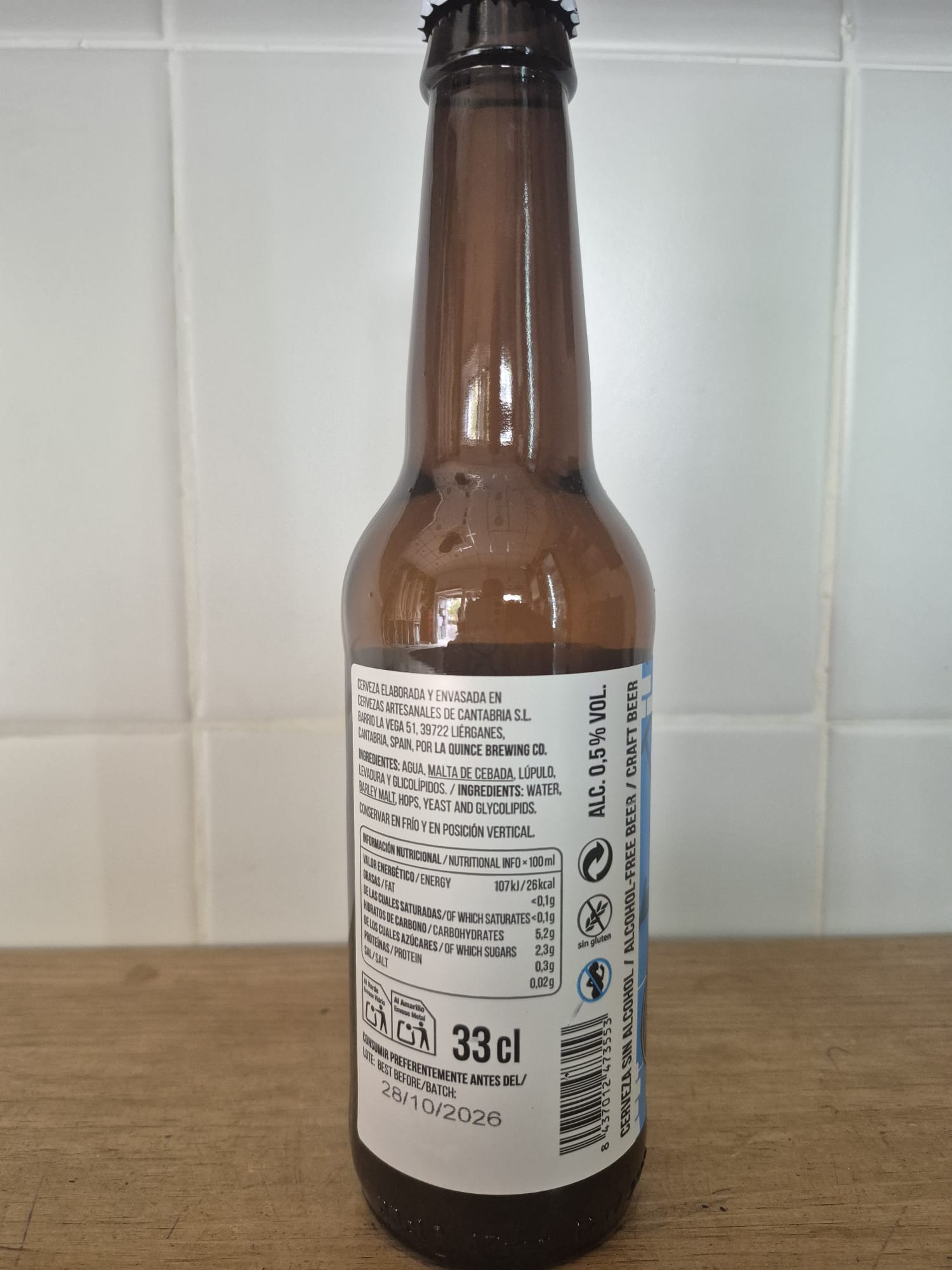 Freepa – American IPA SIN alochol de La Quince - Imagen 3