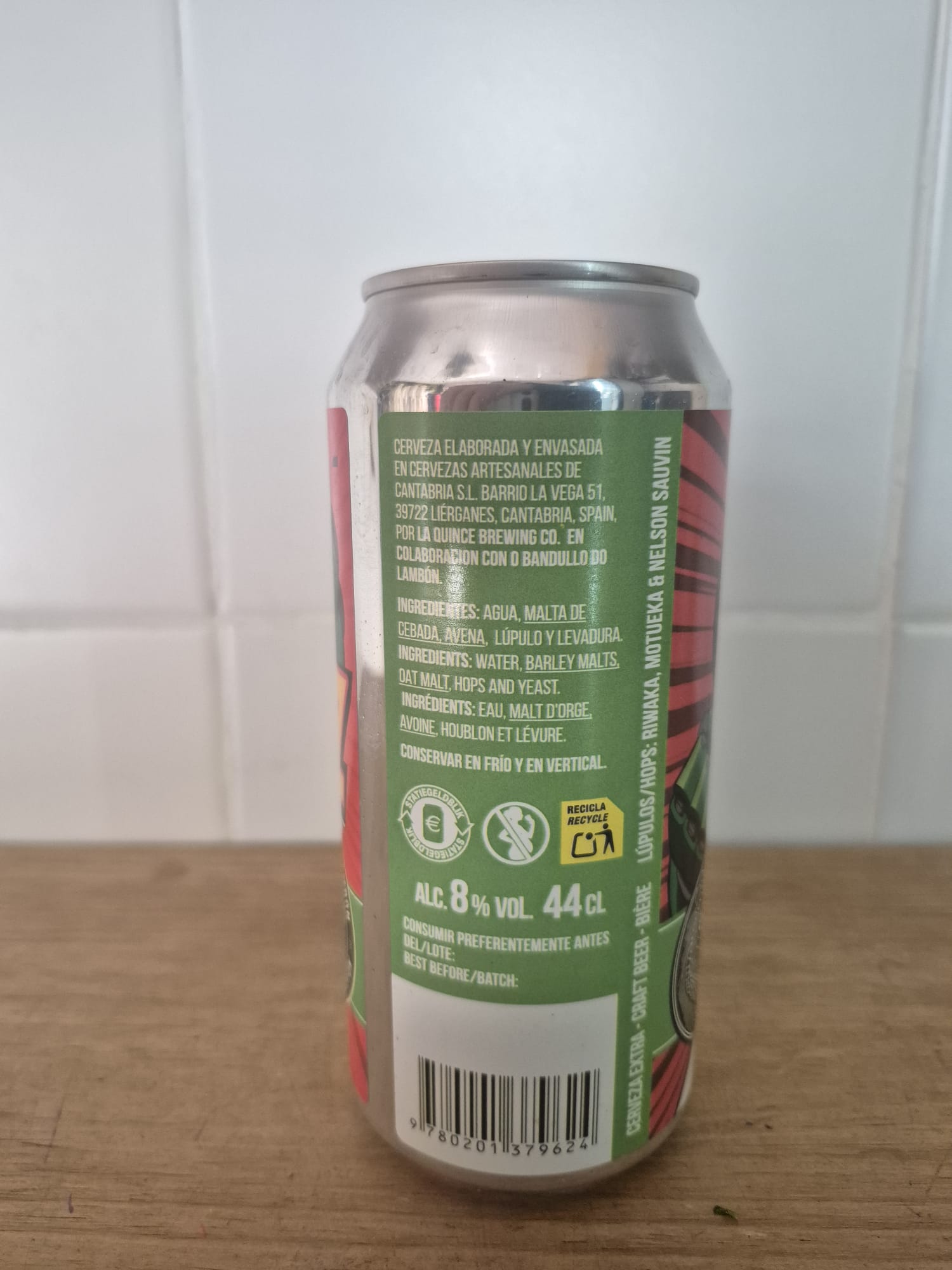 Hopzinger NZ – DIPA New Zealand de La Quince - Imagen 5