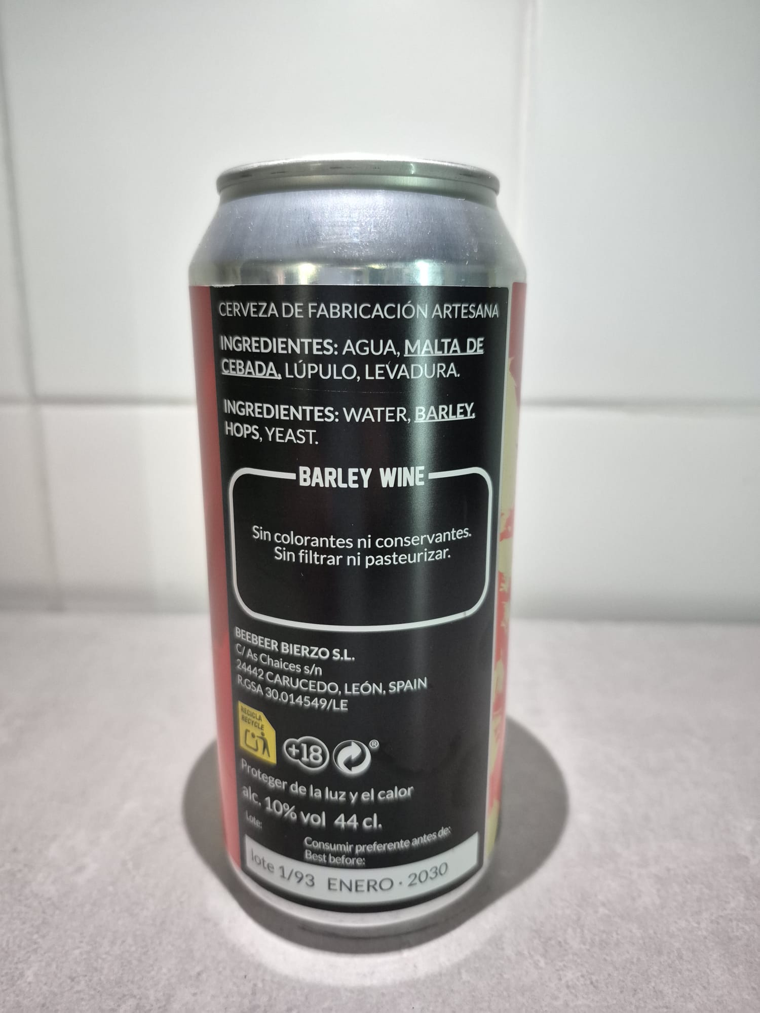 Budionni | English Barley Wine de Octavo Arte - Imagen 3