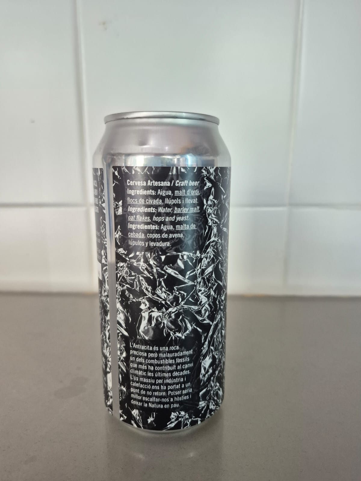Antracita | Imperial Stout de Maresme - Imagen 3