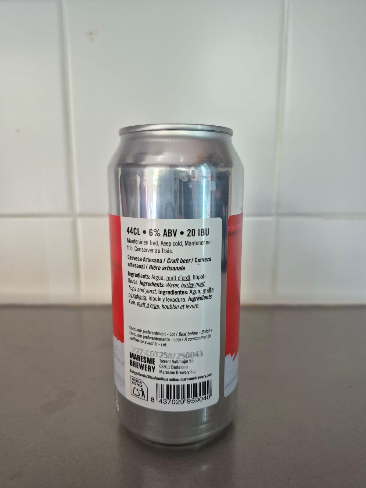 Maresme Brewery Protesta – West Coast IPA - Imagen 3