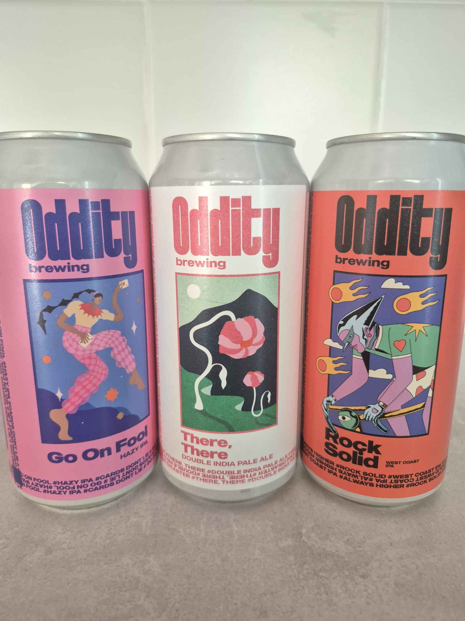 pack 3 cervezas oddity