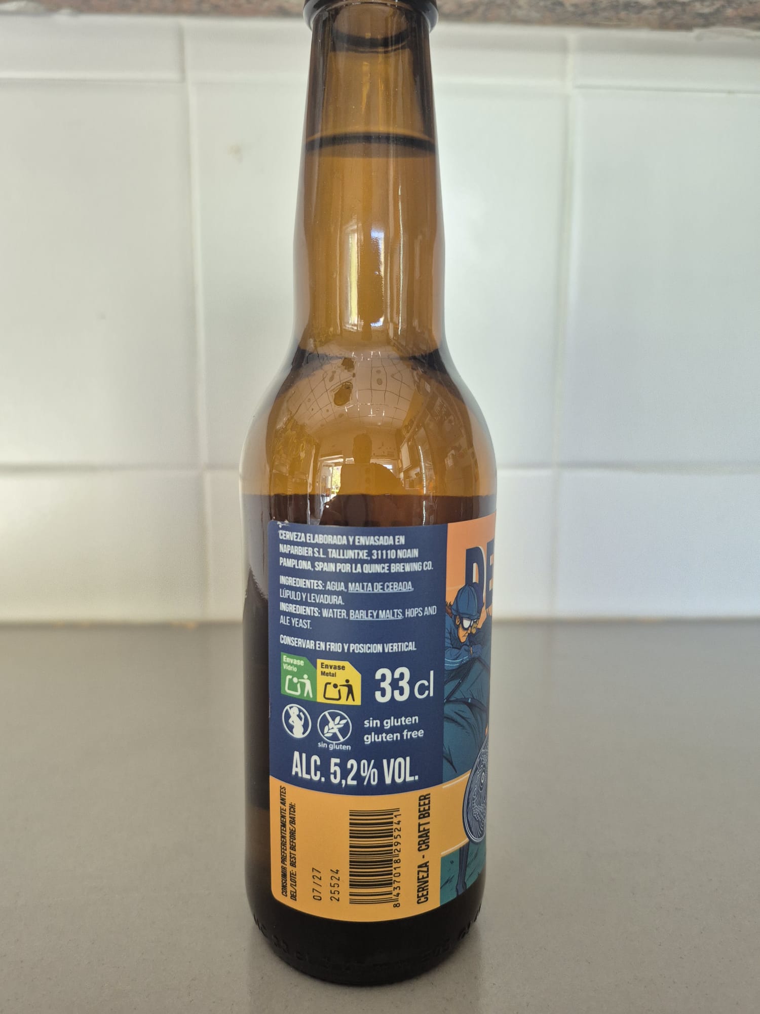 Laquince derby winner helles sin gluten ingredientes
