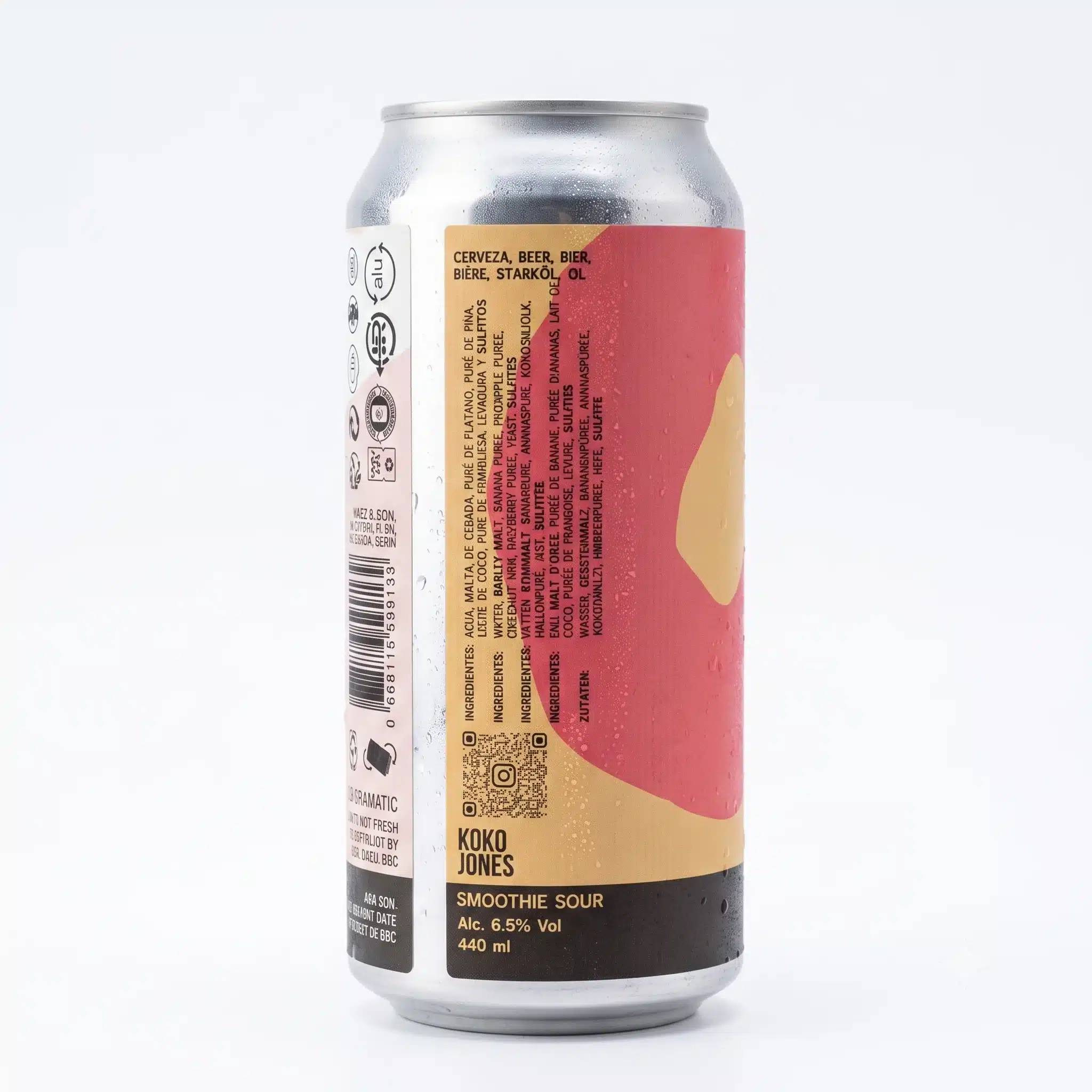 saez&son koko jones smoothie sour sudden death ingredientes