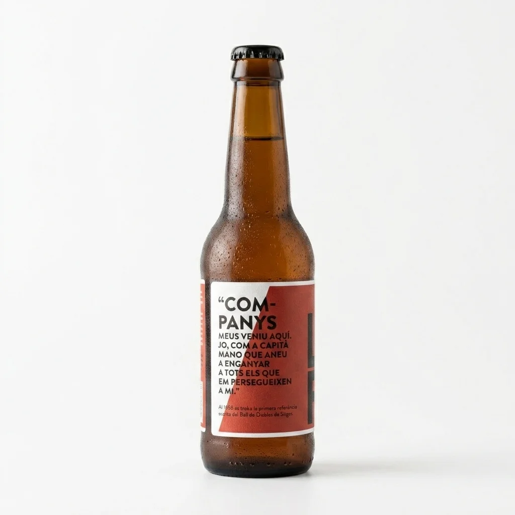 La Sitegetana Llucifer red rye ipa