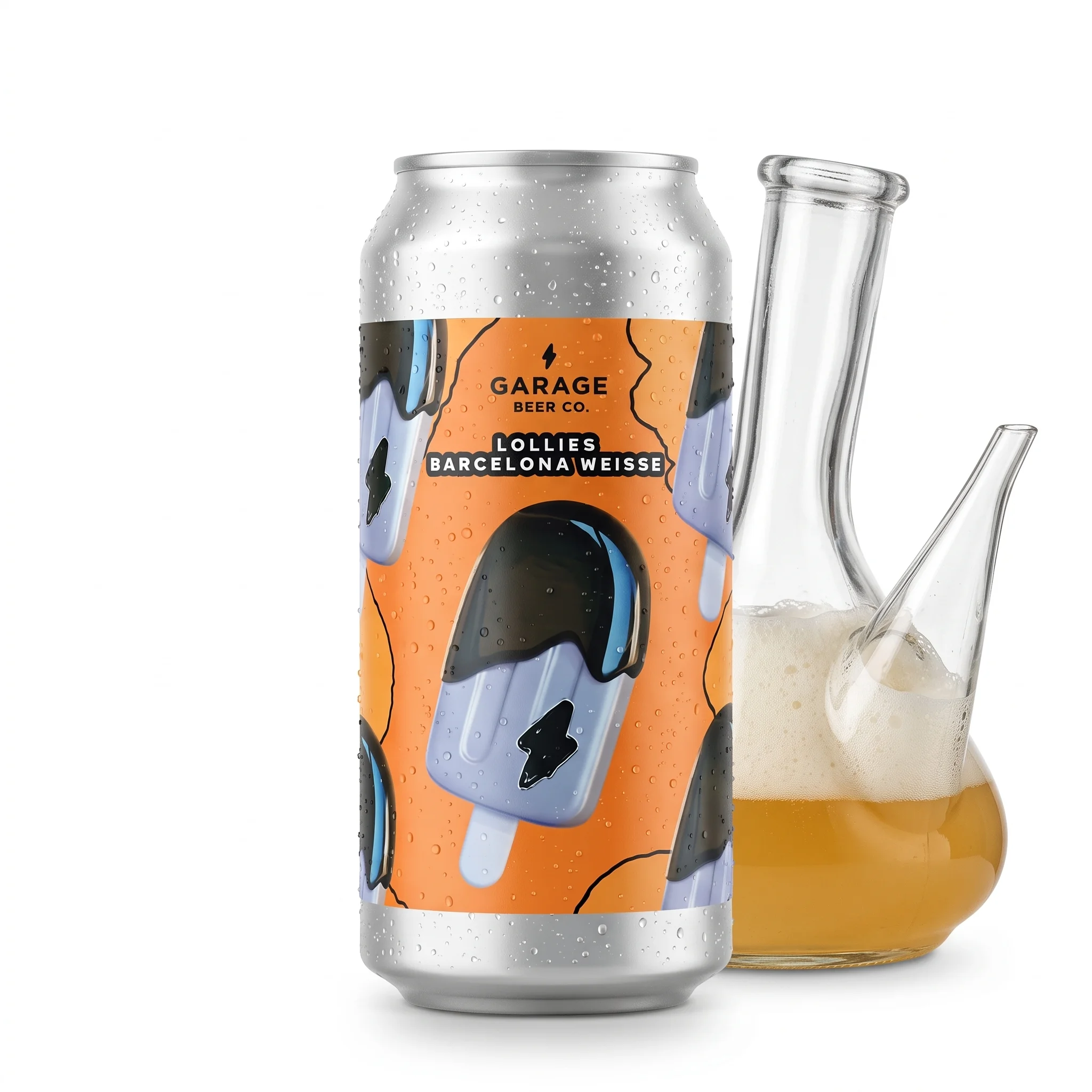 garage lollies berliner weisse porron