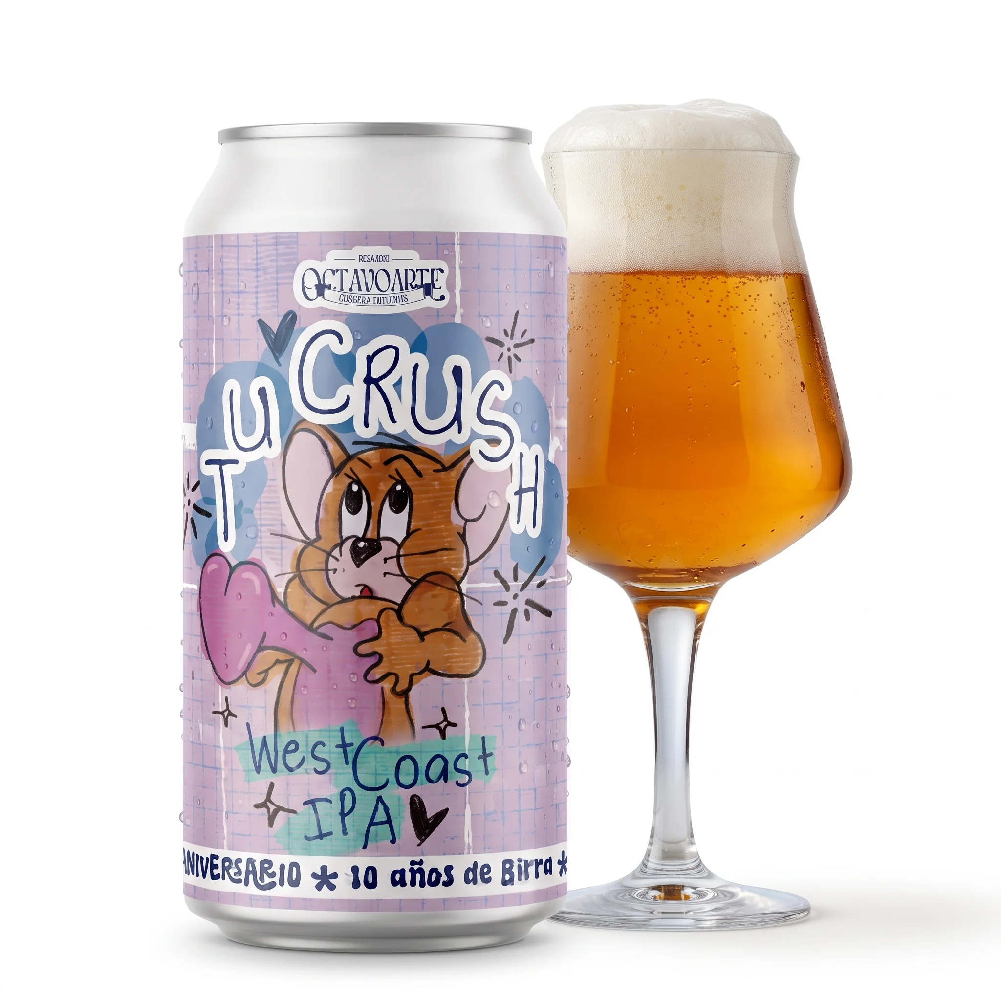 octavo arte tu crush west coast ipa copa